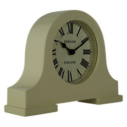 Newgate Mantel Clock, Small Cream